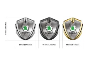 Skoda Emblema Silicona Insignia Limitada Estilo Fina Imagen